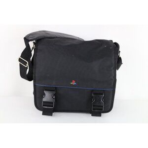 Vintage 90s Y2K Sony PlayStation Padded PS1 PS2 Carrying Case Bag Carry On Black